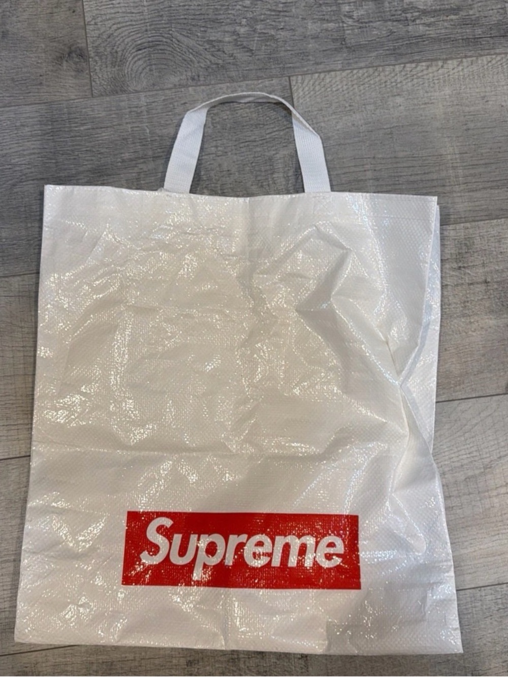 Supreme medium shopping tote bag